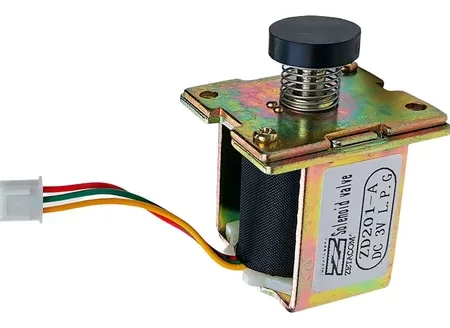 Solenoide zd201 conector blanco