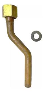 Cola calefónt XL tuerca 1/2 cobre 3/8